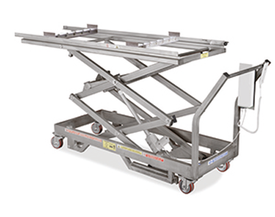 Carrello elettrico con guide H cm 39 - 202-1