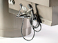 Knee-operated mixing tap-2