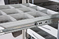 Tiroir en aluminium avec séparateurs réglables pour mod. 170-200-250-400-6