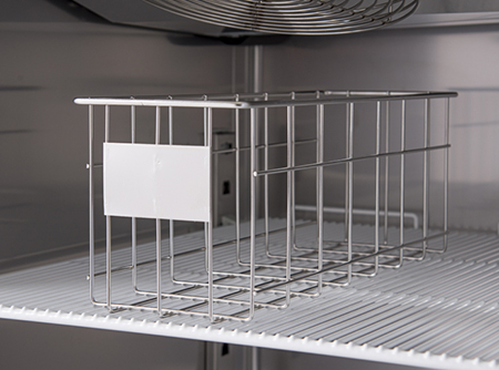 Rack de alambre de acero inox cm 14 x 42 x 15 H (max. 3 sobre cada rejilla)-1